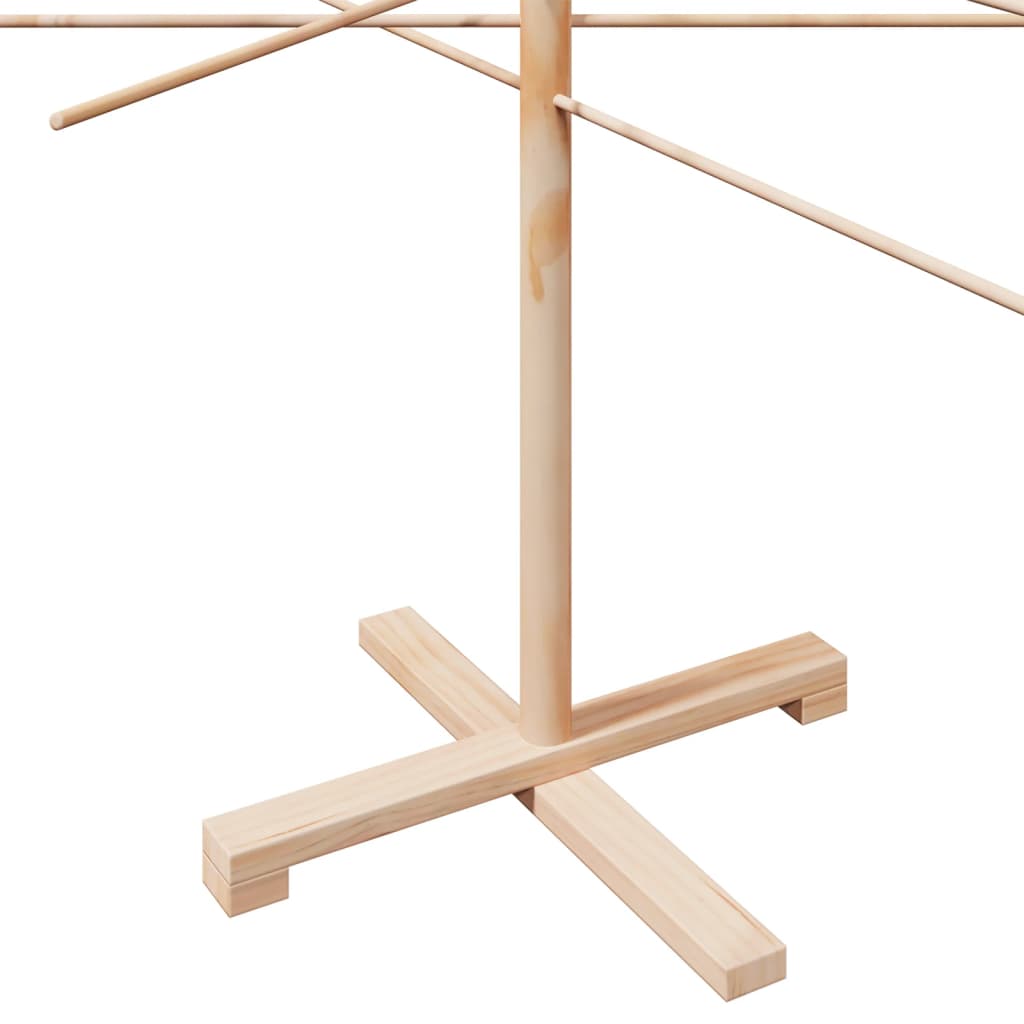 Julgran i trä 210 cm massiv furu