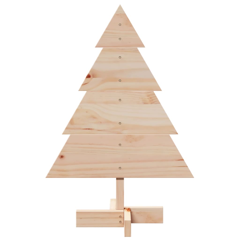 Julgran trä 70 cm massivt trä