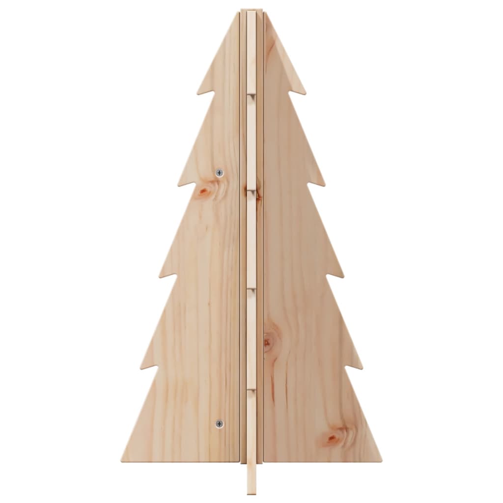 Julgran trä 69,5 cm massiv furu