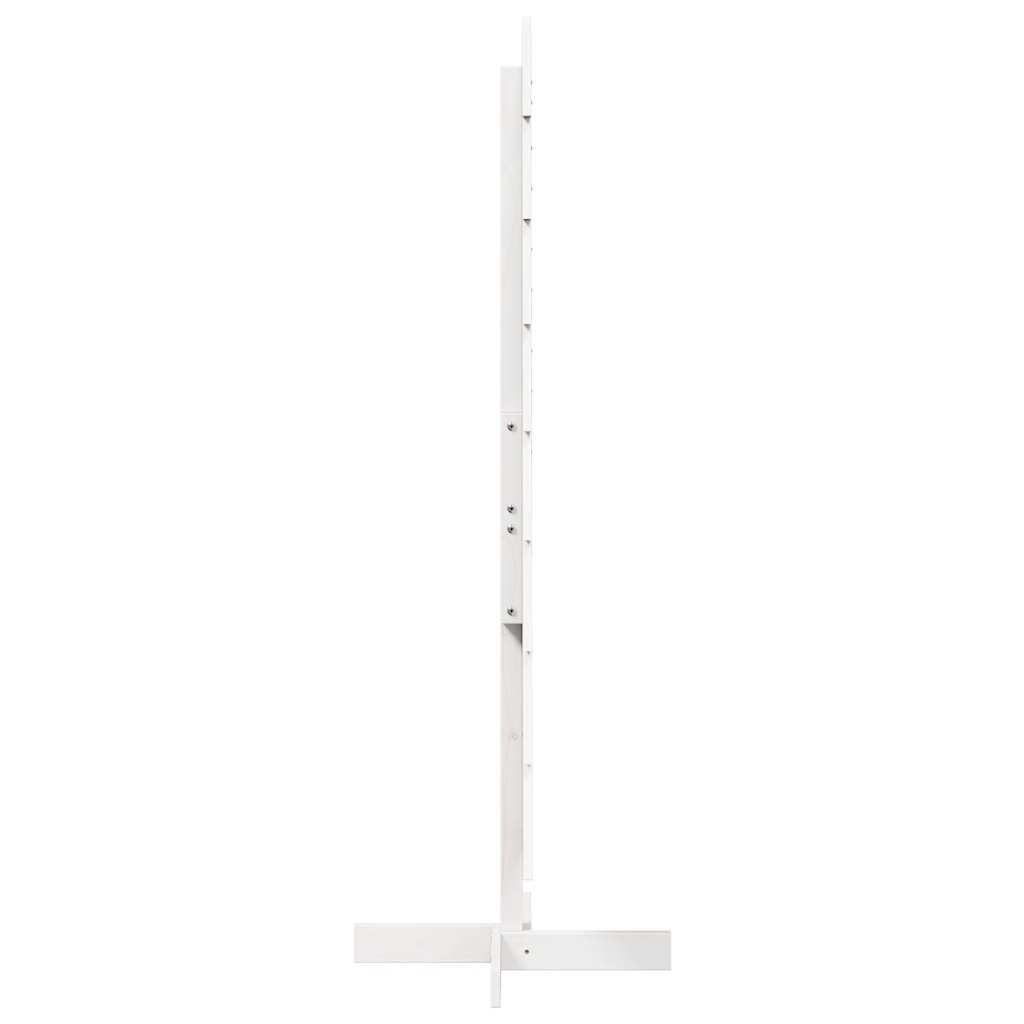 Julgran trä vit 150 cm massiv furu