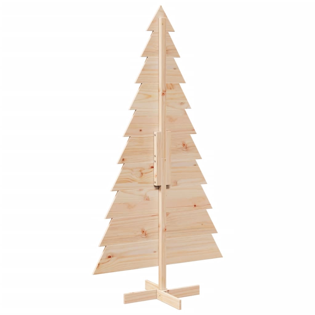 Julgran i trä 180 cm massiv furu