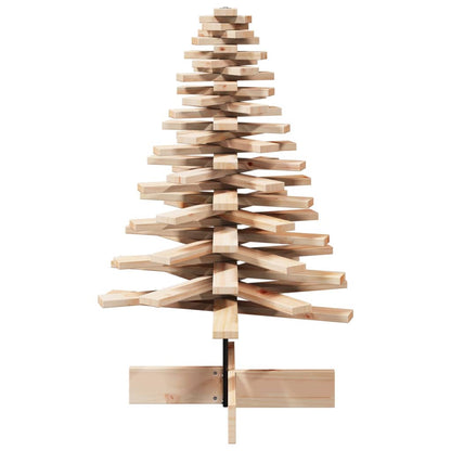 Julgran trä 100 cm massiv furu