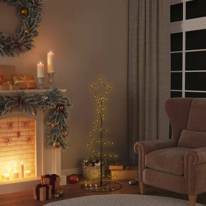 LED julgran 80 LEDs varmvit 120 cm
