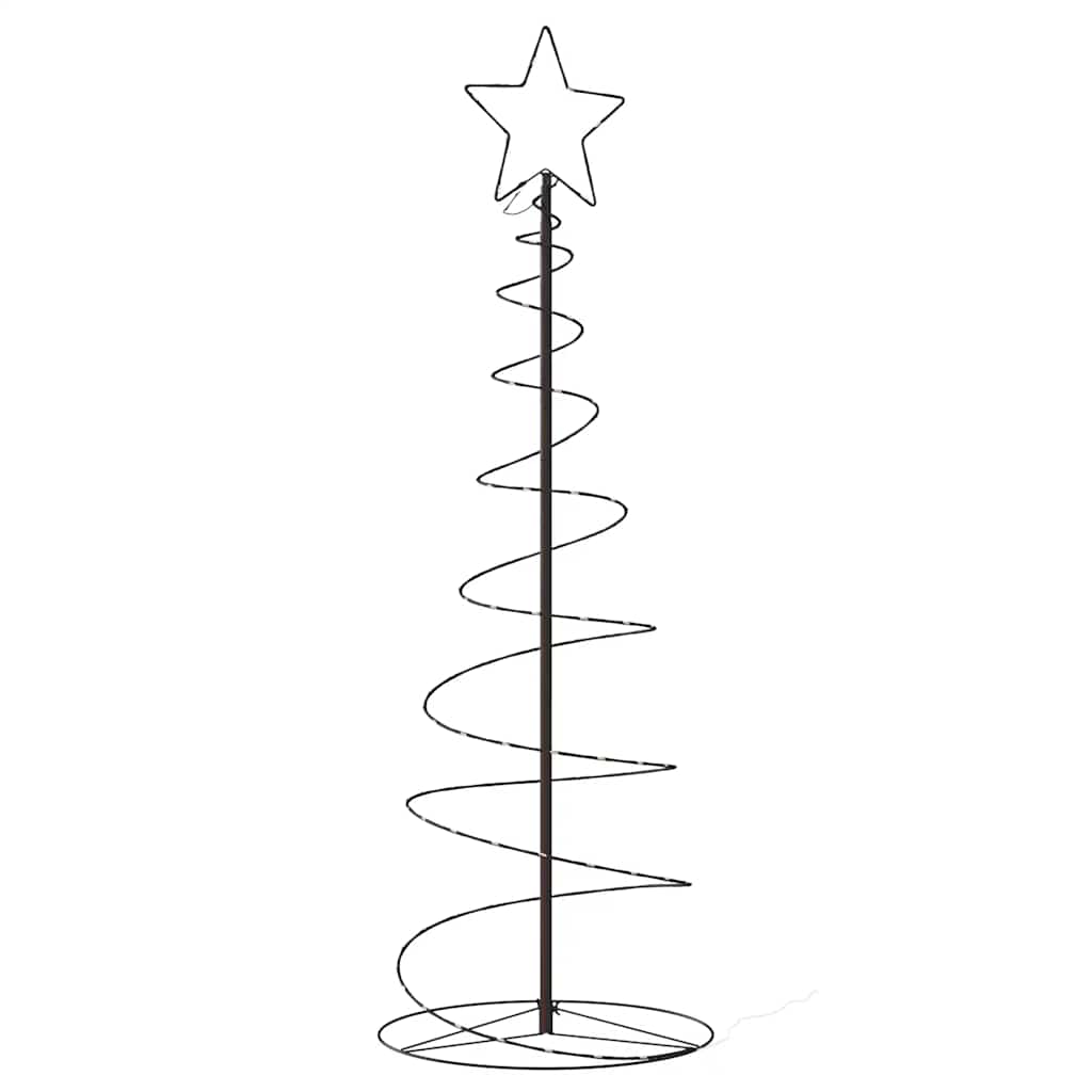 LED julgran 100 LEDs varmvit 150 cm