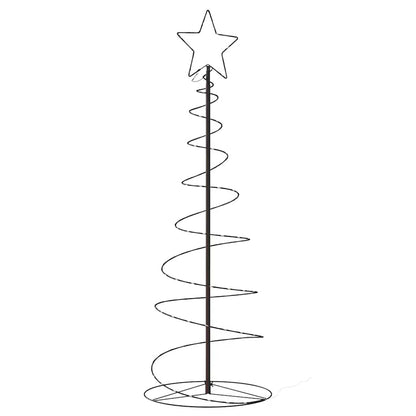 LED julgran 100 LEDs varmvit 150 cm