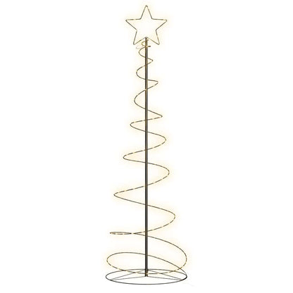 LED julgran 120 LEDs varmvit 180 cm