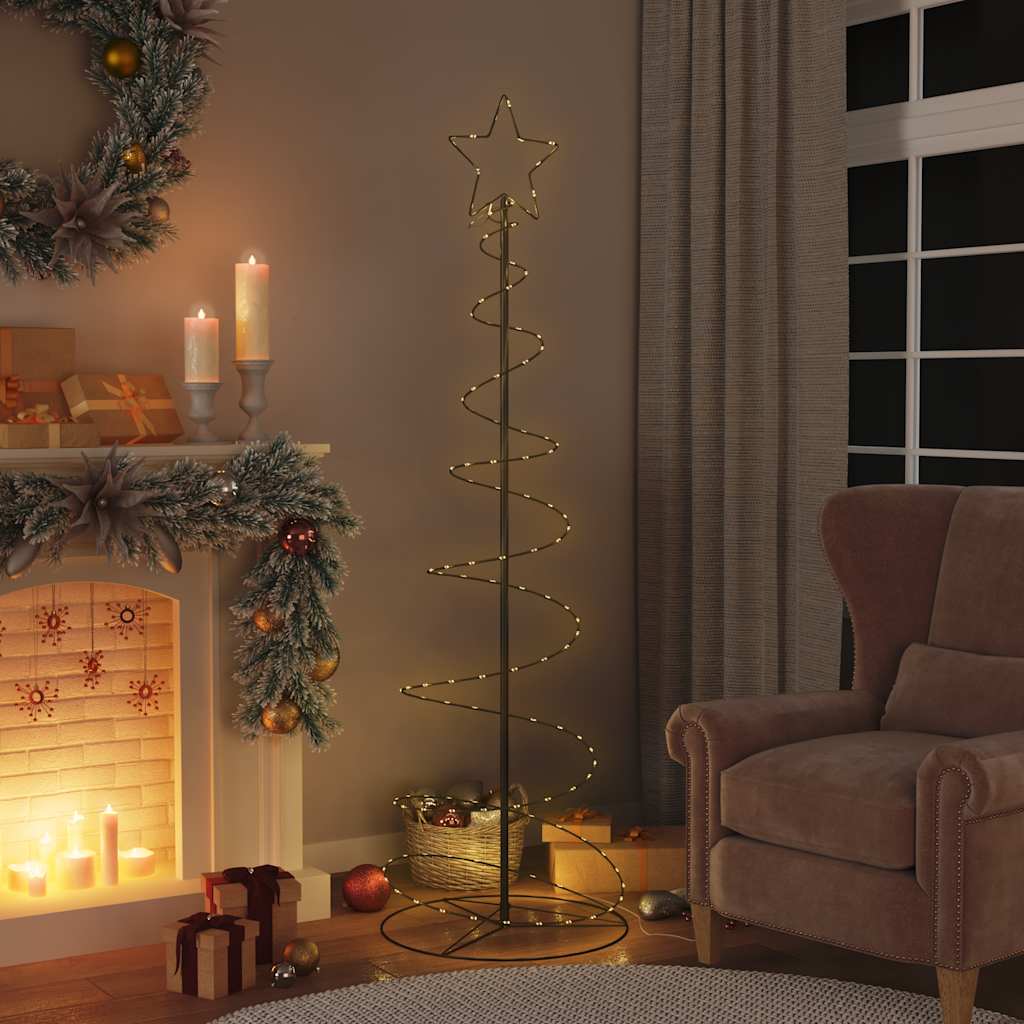 LED julgran 120 LEDs varmvit 180 cm