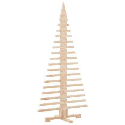 Julgran i trä för dekoration 150 cm massivt trä furu