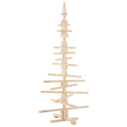 Julgran i trä för dekoration 150 cm massivt trä furu