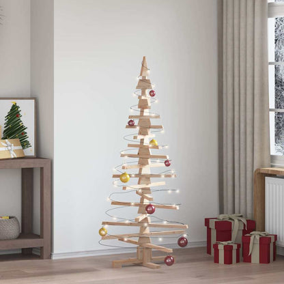 Julgran i trä för dekoration 150 cm massivt trä furu