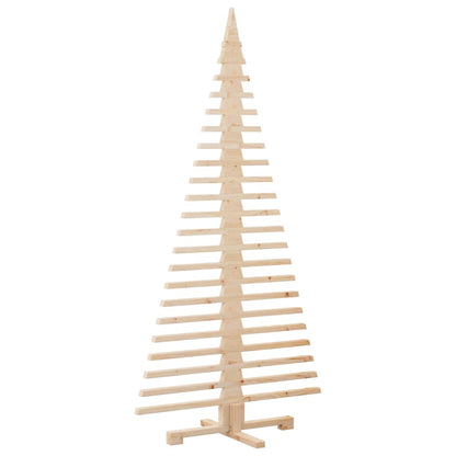 Julgran i trä 180 cm massiv furu