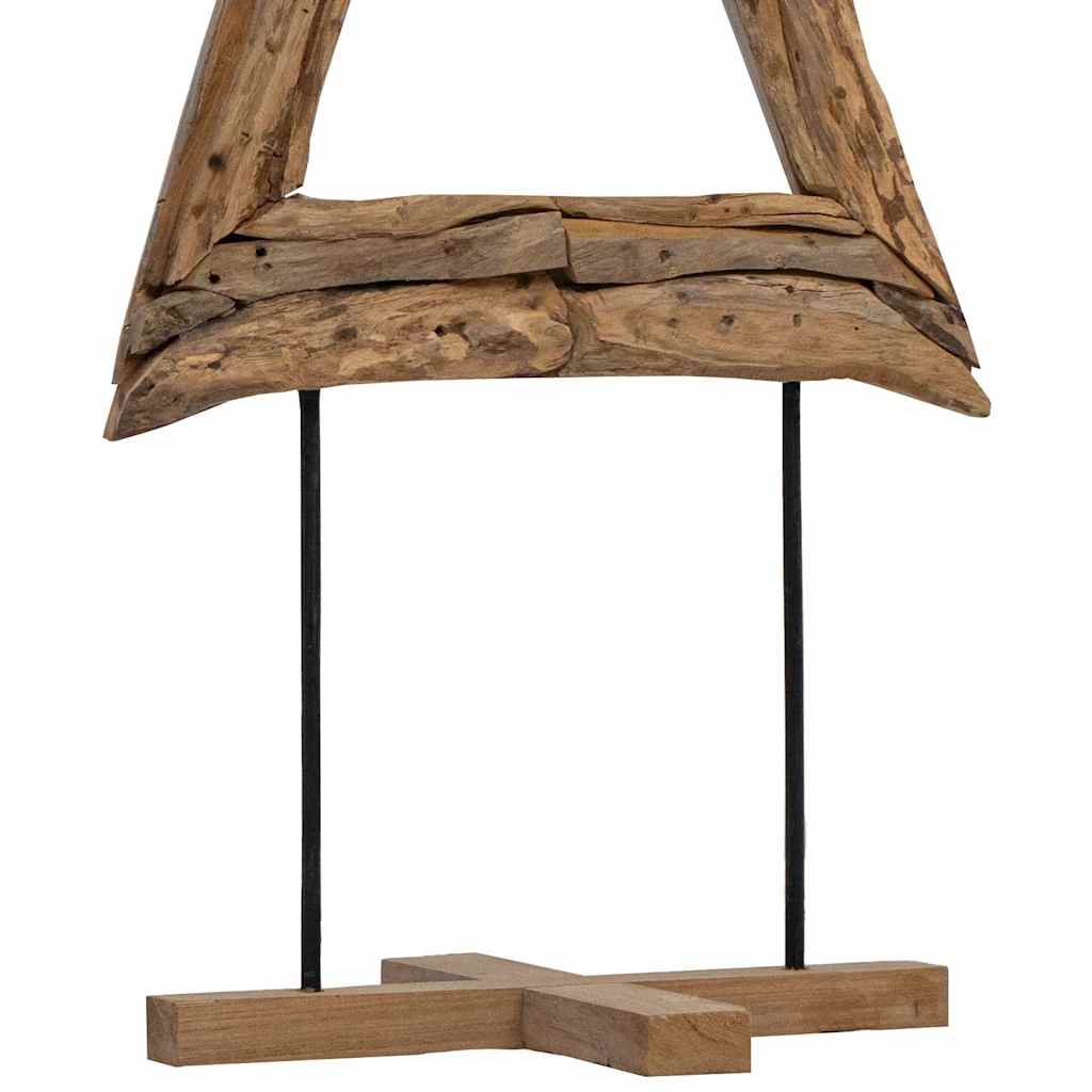 Julgran Brun 90 cm Massivt teakträ