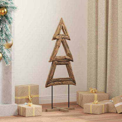 Julgran Brun 90 cm Massivt teakträ