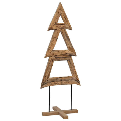 Julgran Brun 90 cm Massivt teakträ