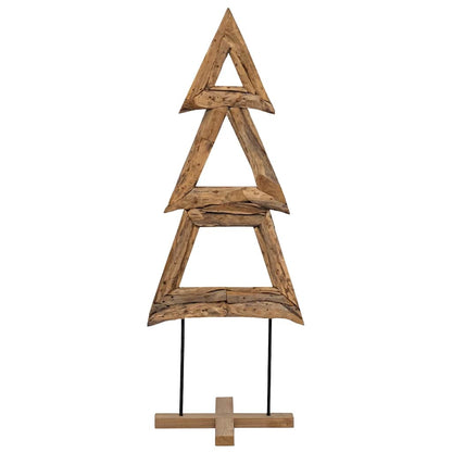 Julgran Brun 90 cm Massivt teakträ