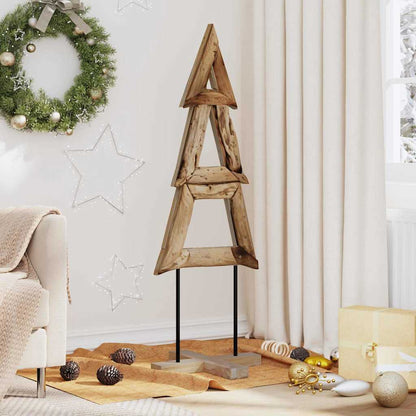 Julgran Brun 120 cm Massivt teakträ