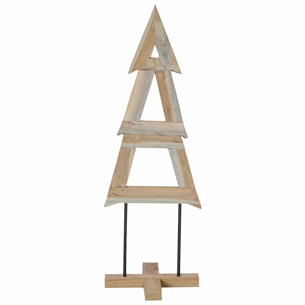 Julgran Brun 120 cm Massivt teakträ