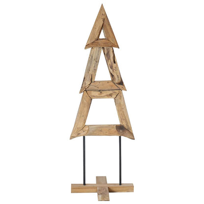 Julgran Brun 120 cm Massivt teakträ
