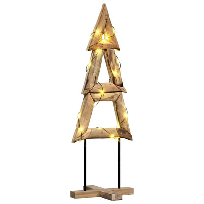Julgran Brun 120 cm Massivt teakträ