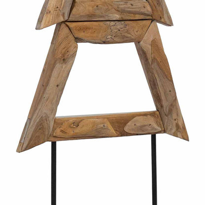 Julgran Brun 149,5 cm Massivt teakträ