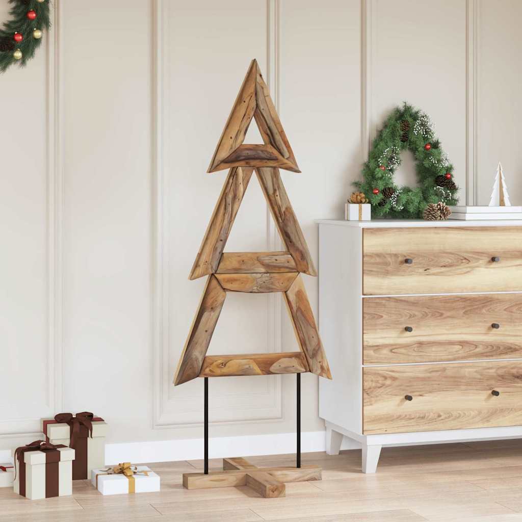 Julgran Brun 149,5 cm Massivt teakträ
