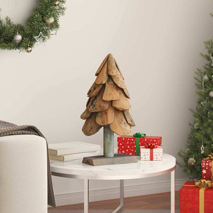 Julgran Brun 61 cm Massivt teakträ