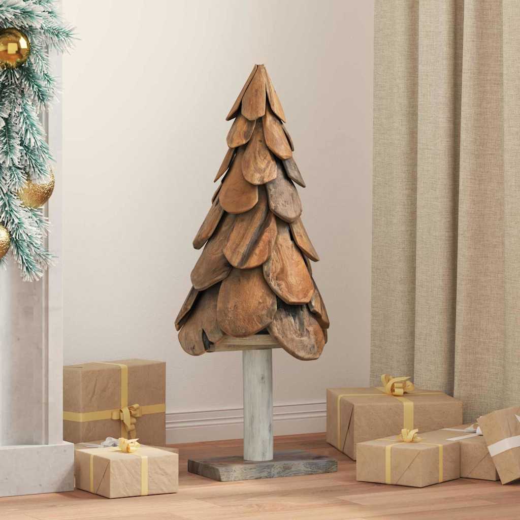 Julgran Brun 91 cm Massivt teakträ