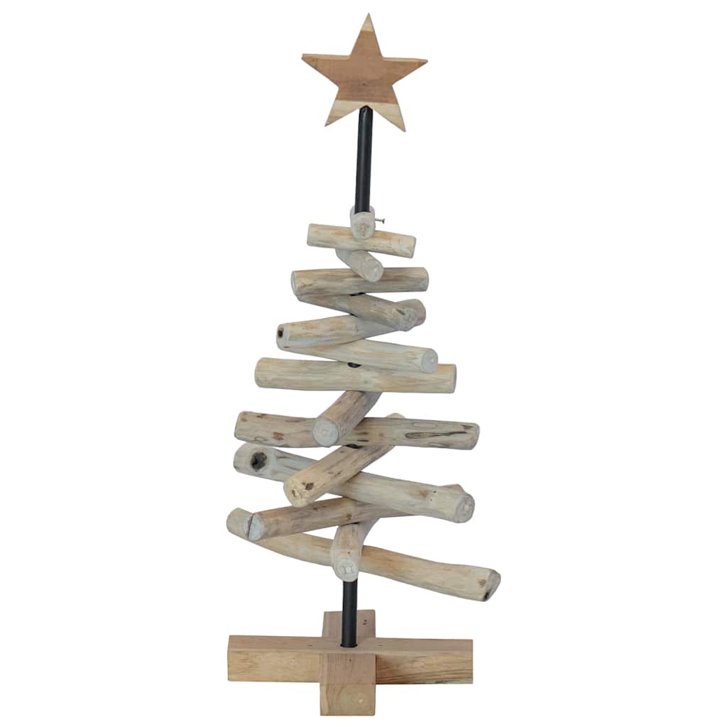 Julgran Brun 60 cm Massivt teakträ