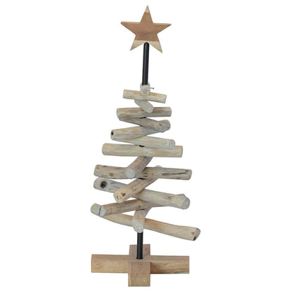 Julgran Brun 60 cm Massivt teakträ