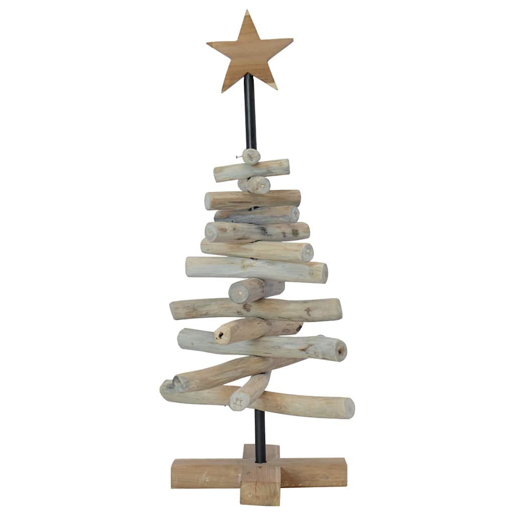 Julgran Brun 60 cm Massivt teakträ