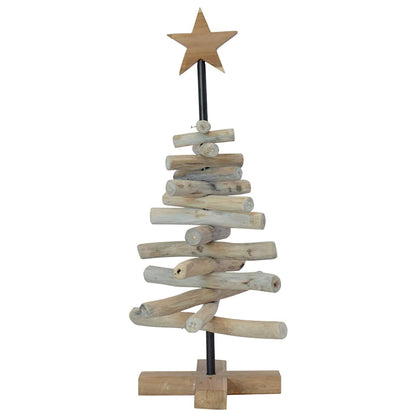 Julgran Brun 60 cm Massivt teakträ