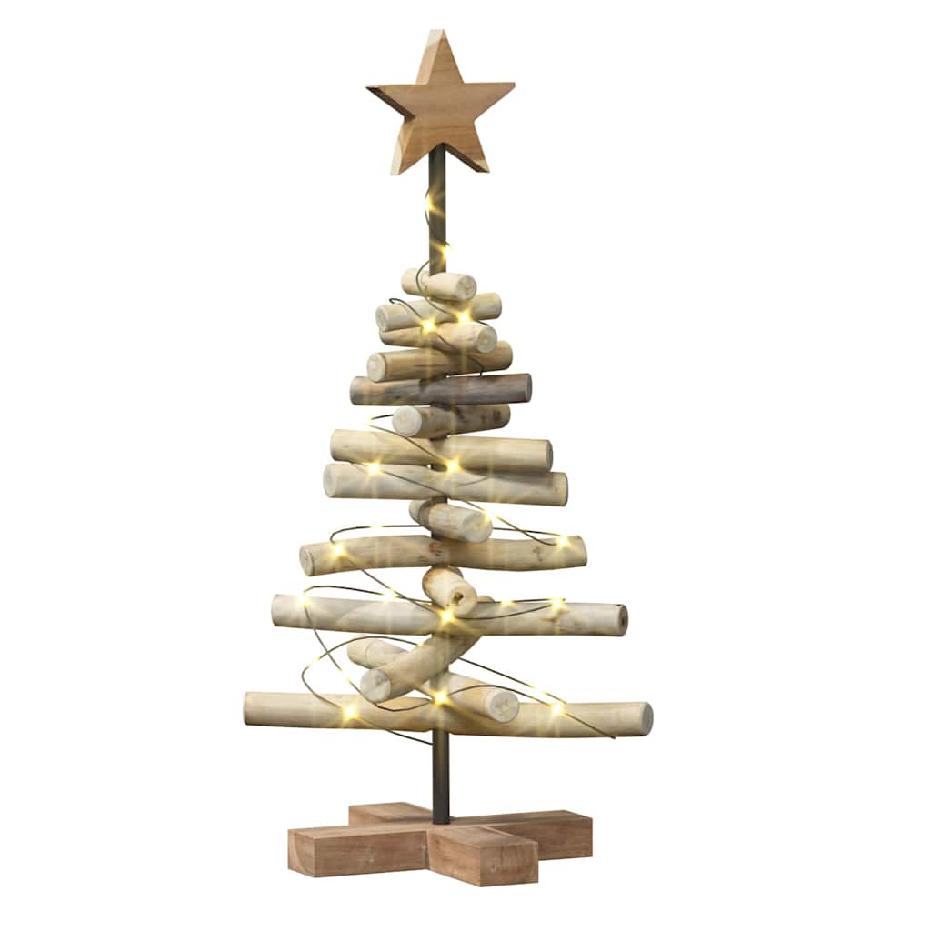 Julgran Brun 60 cm Massivt teakträ