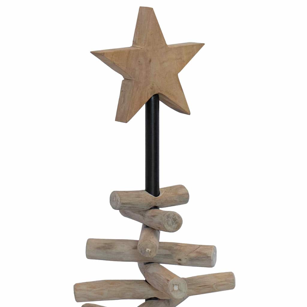 Julgran Brun 90 cm Massivt teakträ