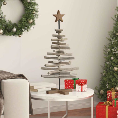 Julgran Brun 90 cm Massivt teakträ