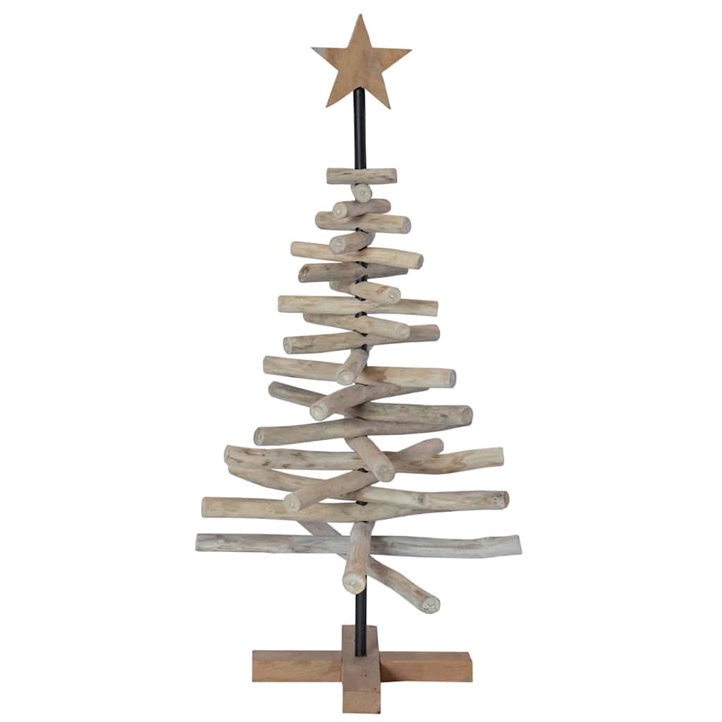 Julgran Brun 90 cm Massivt teakträ