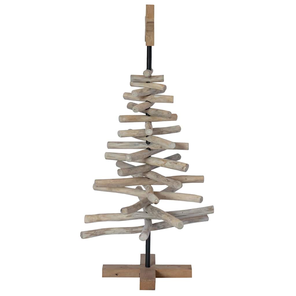 Julgran Brun 90 cm Massivt teakträ
