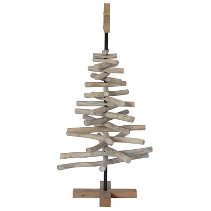 Julgran Brun 90 cm Massivt teakträ