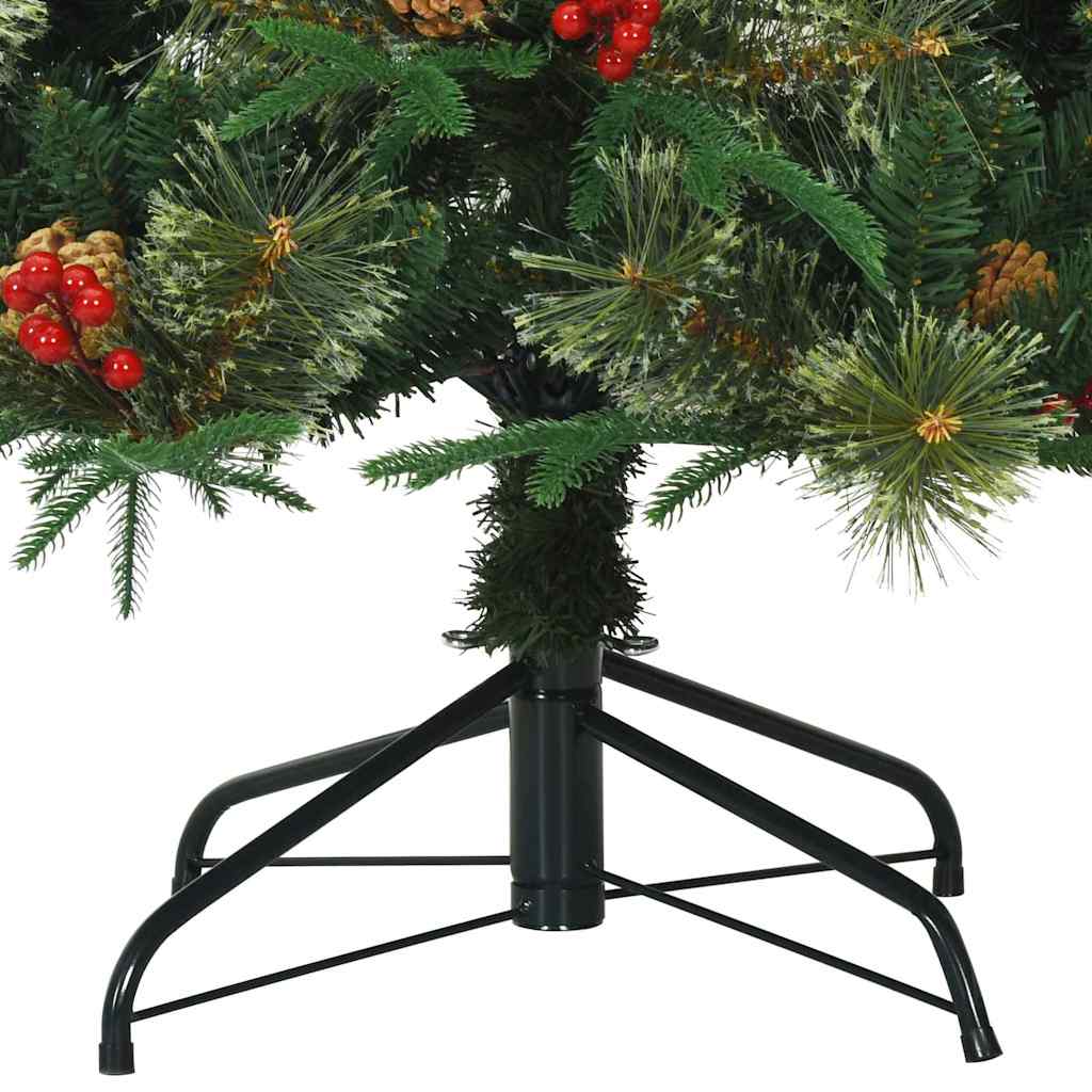 Plast Hingad Julgran Grön 210 cm PVC, PE och Stål