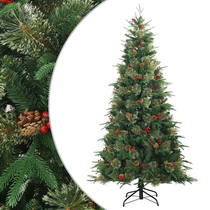 Plast Hingad Julgran Grön 240 cm PVC, PE och Stål