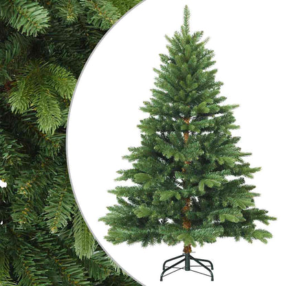 Plast Hingad Julgran med stativ Grön 120 cm PVC, PE och stål