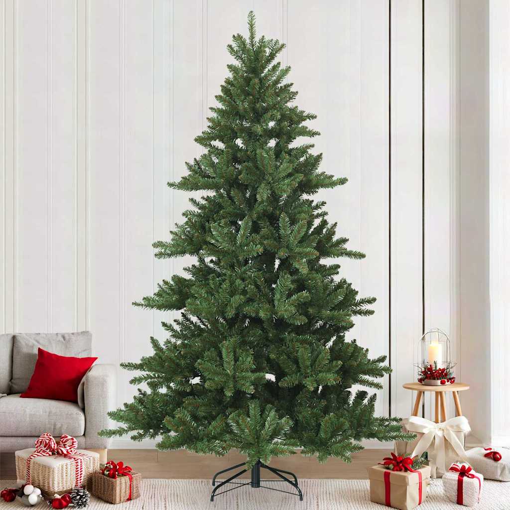 Plast Hingad Julgran Grön 240 cm PVC, stål