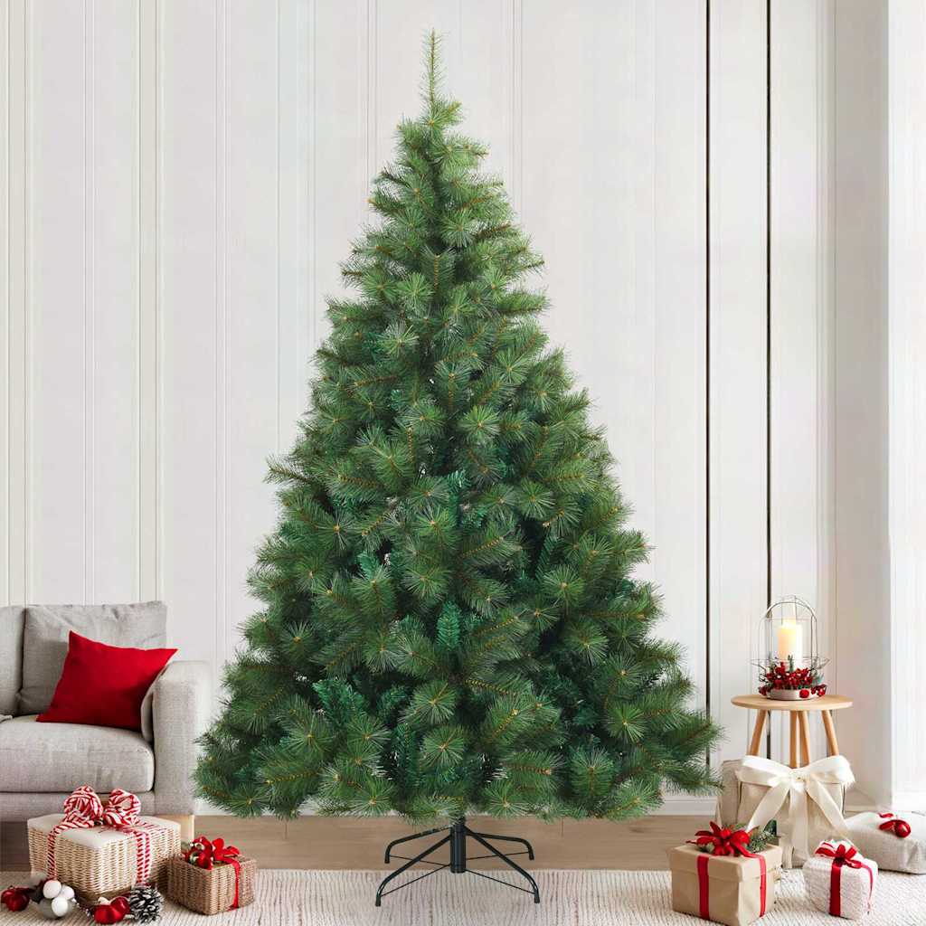 Plast Hingad Julgran Grön 240 cm PVC, stål