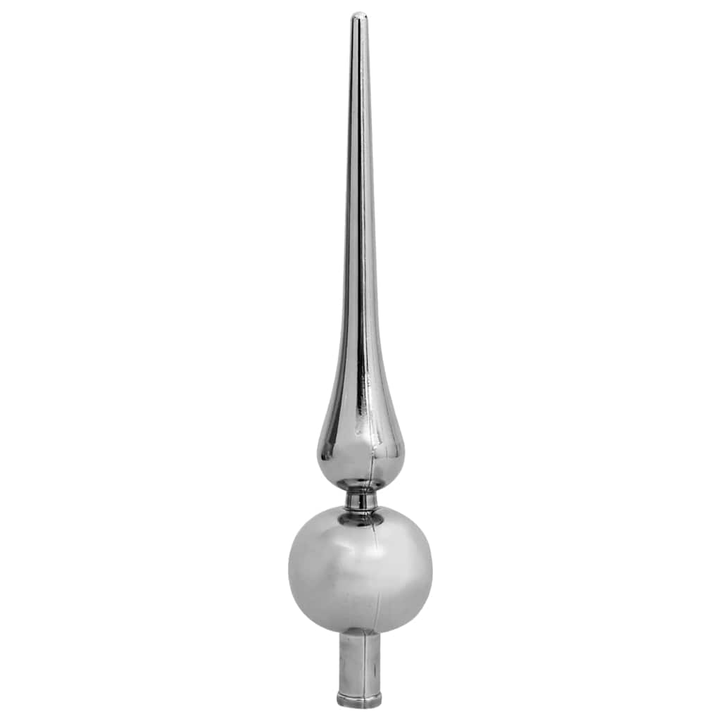 Konstgjord Förbelyst Julgran Silver 240 cm PET
