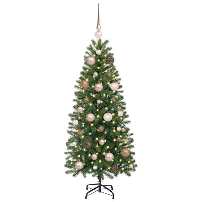 Konstgjord julgran Grön 120 cm PE och PVC