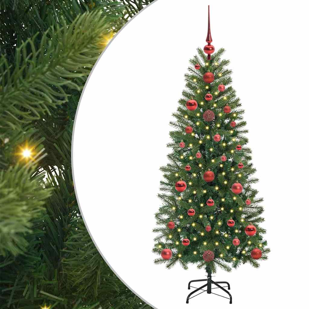 Konstgjord julgran Grön 120 cm PE och PVC