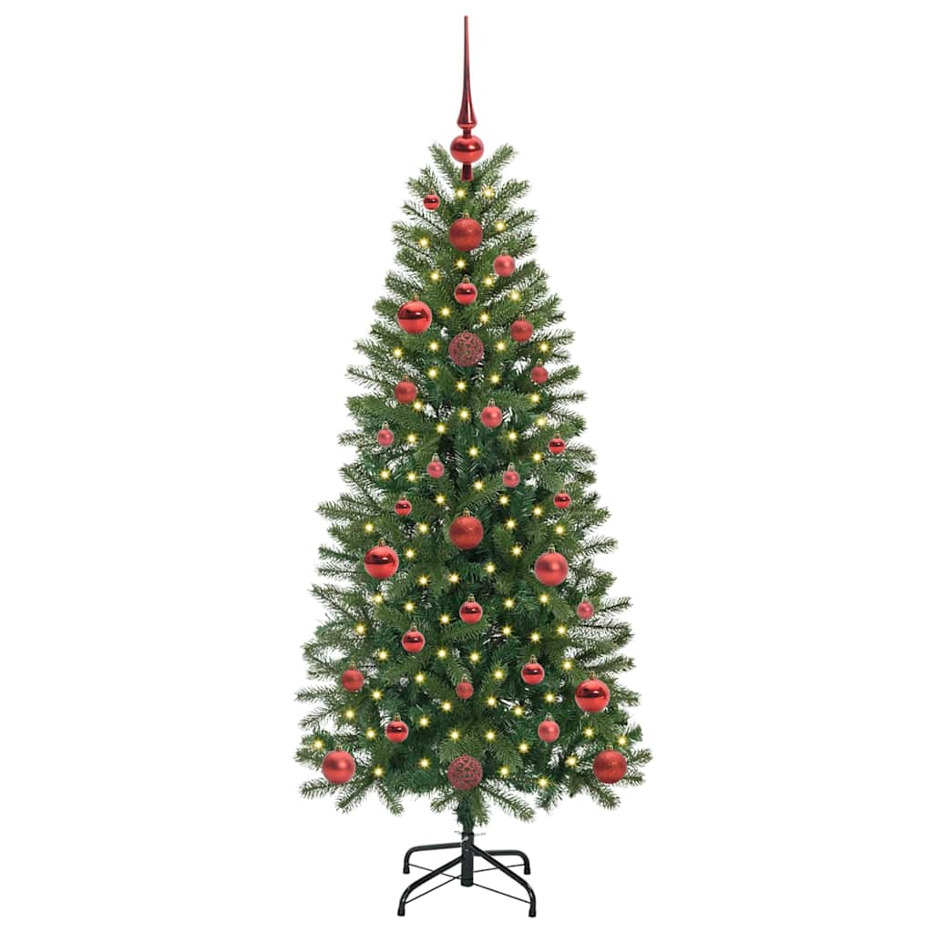 Konstgjord julgran Grön 120 cm PE och PVC