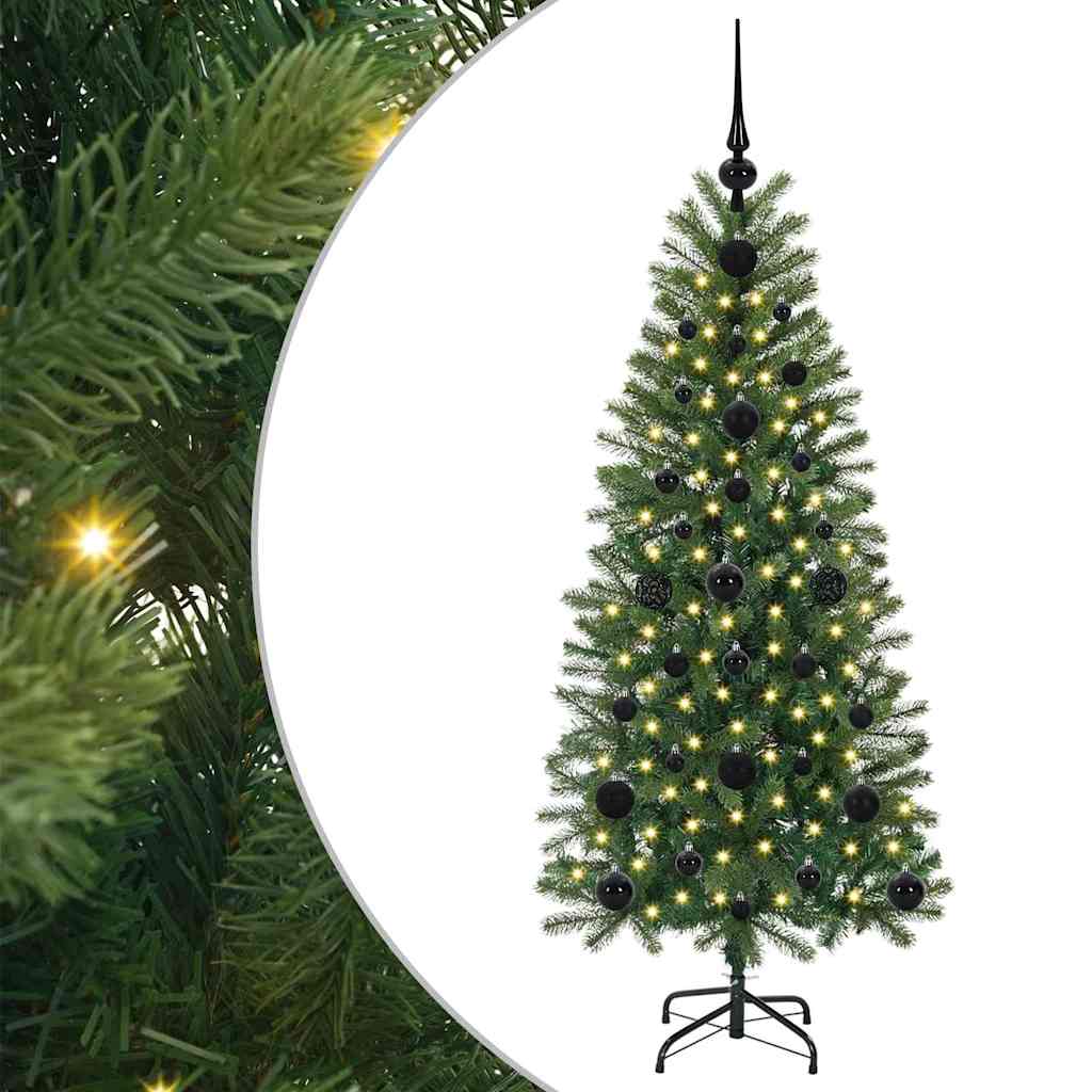 Konstgjord julgran Grön 120 cm PE och PVC