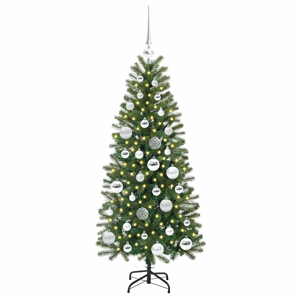 Konstgjord julgran Grön 120 cm PE och PVC