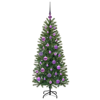Konstgjord julgran Grön 120 cm PE och PVC
