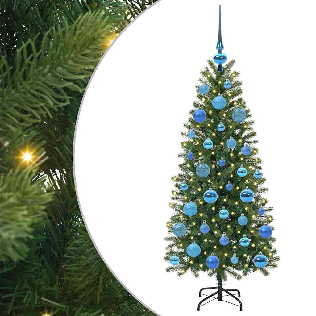 Konstgjord julgran Grön 120 cm PE och PVC